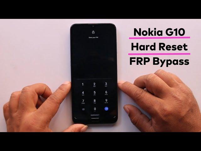 Hard Reset Nokia G10 (Ta-1346) Frp Unlock / Bypass Google Account Lock / Remove Screen Lock