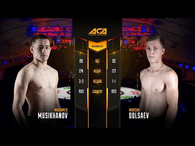 ACA YE 22: Мовсар Долсаев vs. Магомед Мусиханов | Movsar Dolsaev vs. Magomed Musikhanov