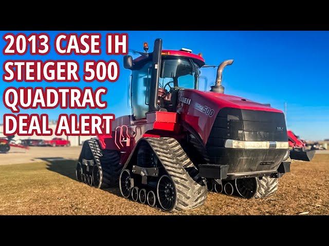 DEAL ALERT | 2013 Case IH Steiger 500 QuadTrac | Birkey's of Gibson City