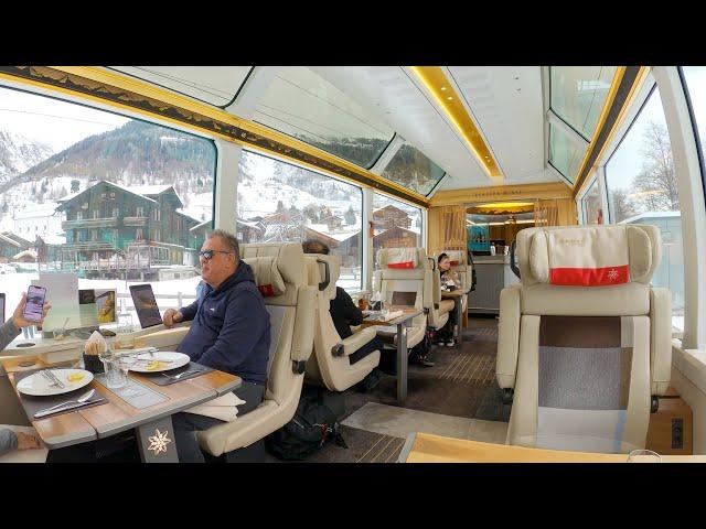 $800 Excellence Class: Zermatt to St Moritz Glacier Express Train Ride, Switzerland