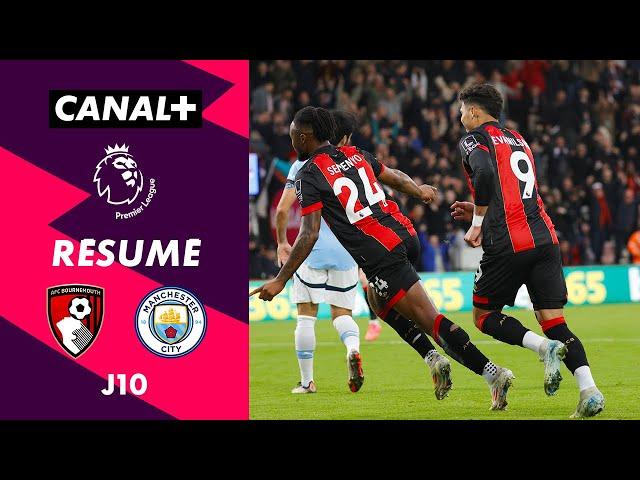 Résumé de Bournemouth / Manchester City - Premier League 2024 25 (J10)