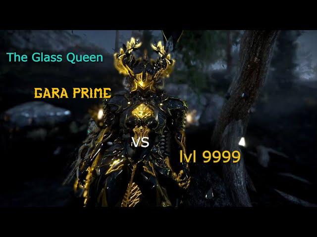 [WARFRAME] The Glass Queen : Gara Prime | vs Level 9999 |   - Disruption | MILLIONS OF DAMAGE !!