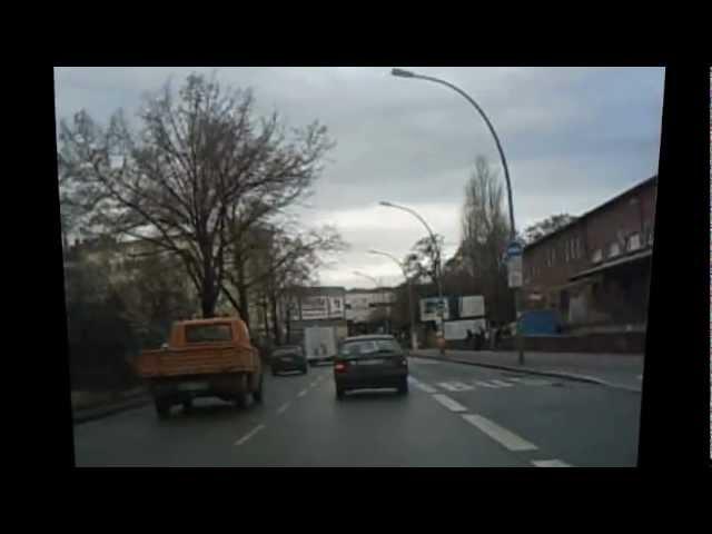 X-mas 2004, in my 1 Million-KM Taxi by the past Berlin