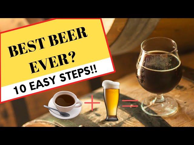 How To Brew a Coffee Beer at Home | EASY GUIDE  » HomeBrewAdvice