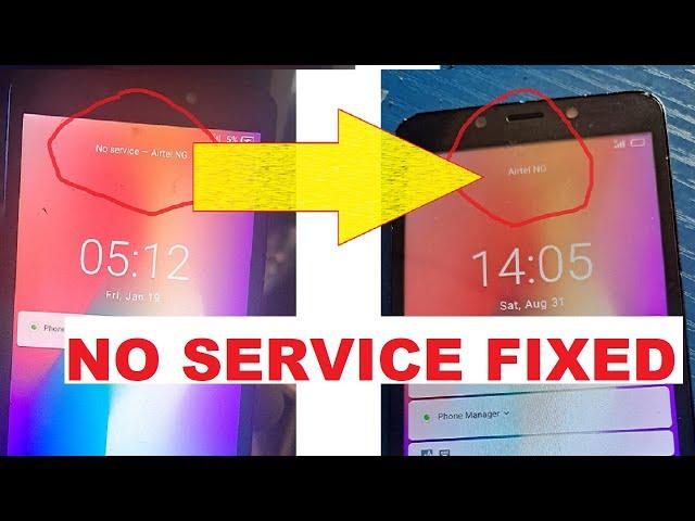 How to Fix No Service on Itel android Phone.