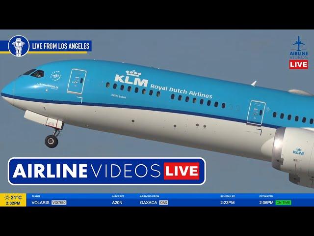 LIVE Los Angeles (LAX) Airport Plane Spotting (December 1st, 2024)