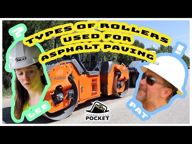 Types of Rollers Used for Asphalt Paving