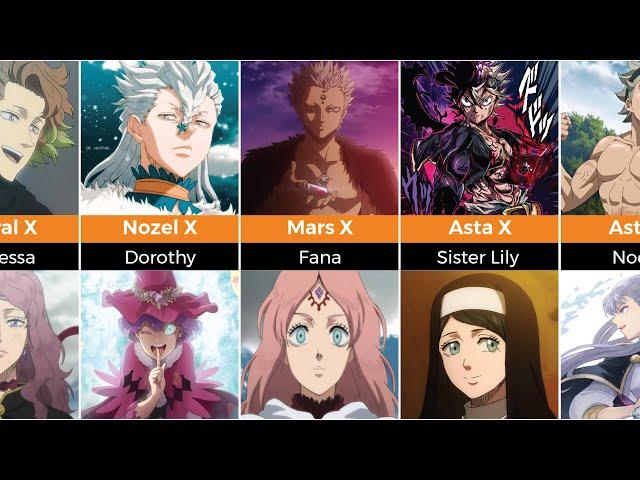 Popular Black Clover Ship Couples | Anime Bytes