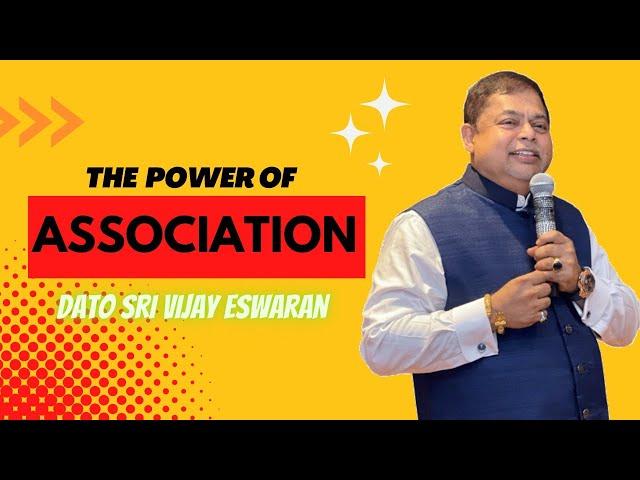 "The Power Of Association" | Founder Dato Sri Vijay Eswaran | THE ZONE | Special Conversation