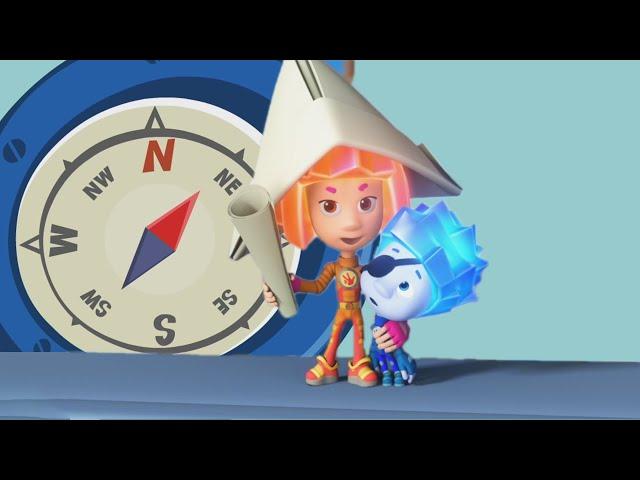 The Compass | The Fixies | Cartoons for kids | Learning videos