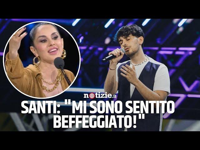 "Mi sono sentito beffeggiato!"  Lo sfogo di Santi dopo l'esibizione shock a X Factor!