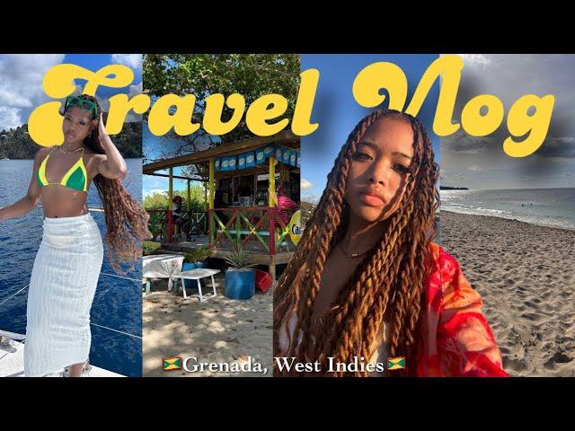 TRAVEL VLOG .. grenada, west indies carrribeans | beaches, boat, resort, grwms, & more