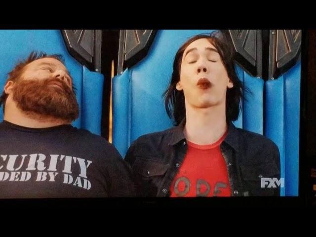 Diary of a wimpy kid the long haul rodrick puke beardo scene