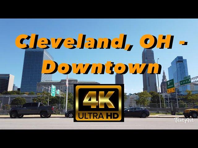 【4K】Cleveland Ohio - Day Walk