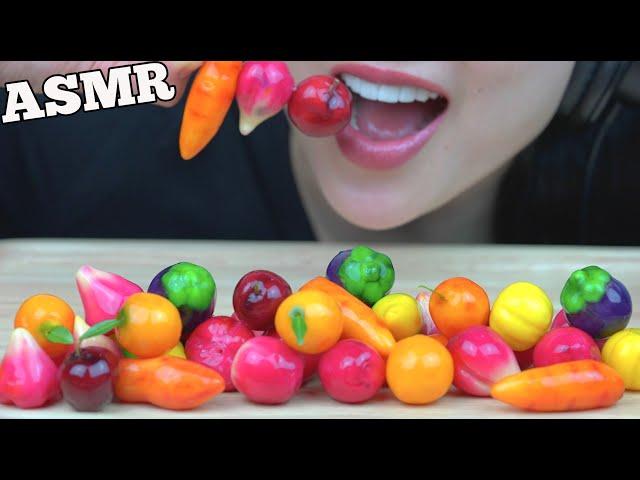 ASMR LUK CHUP ขนมลูกชุบ *THAI DELICATE DESSERT (SOFT RELAXING EATING SOUNDS) SOFT WHISPER | SAS-ASMR