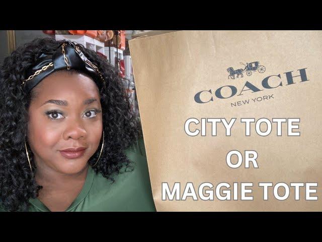 What I got for Christmas  2024 City Tote or Maggie Tote bag #coach