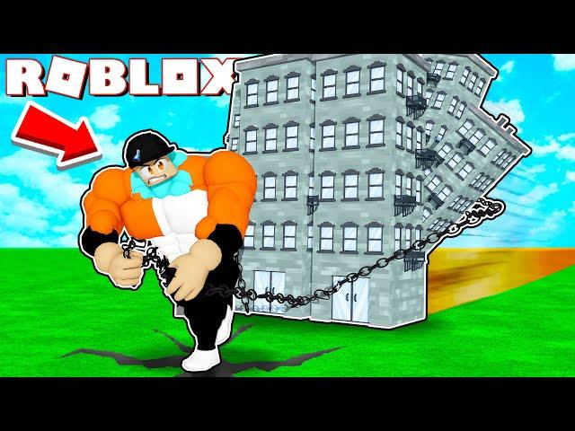 Pulling The HEAVIEST OBJECTS IN THE WORLD! | Roblox Strongman Simulator