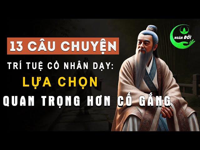 13 Câu Chuyện Cổ Nhân Dạy: Trong Cuộc Sống LỰA CHỌN Quan Trọng Hơn CỐ GẮNG | Ngâm Đời