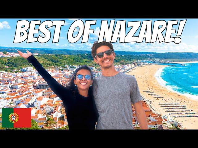 NAZARE PORTUGAL  MORE THAN JUST BIG WAVES (coolest place we visited in Portugal!)