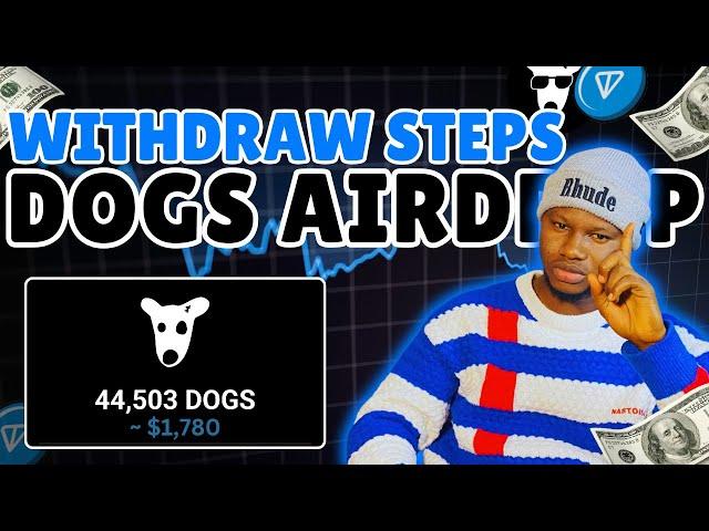 How To Withdraw DOGS Airdrop From Telegram ~ DOGS Listing Price and Gas Fee