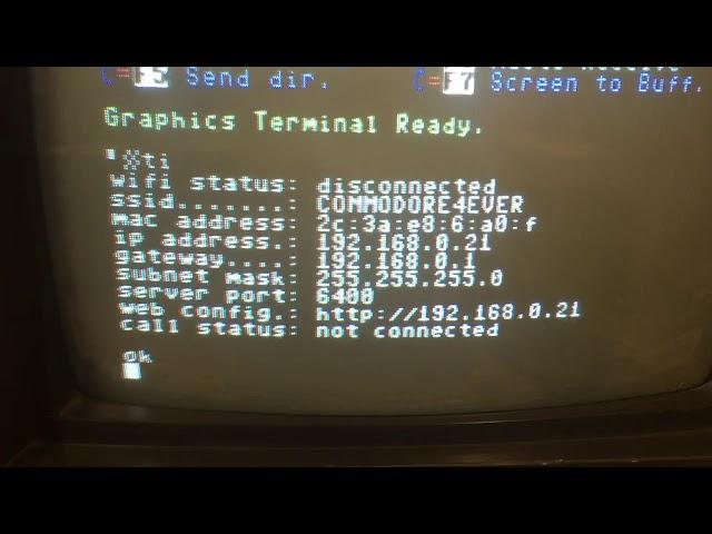 Set up your commodore4ever wifi modem