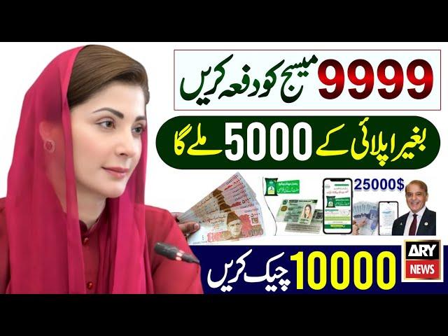 9999 Online Apply 5000 | Ramzan Package 2025 Registration | Maryam Nawaz 10000 Check Karne Ka Tarika