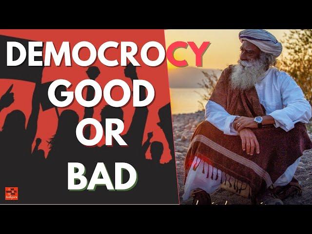 Democracy Is Good | Sadhguru Inspiring Words | One Minute With #Sadhguru |