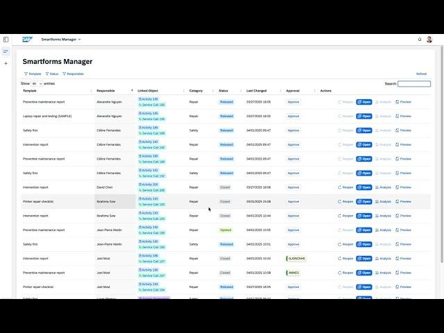 Introduction to SAP FSM smartform manager extension
