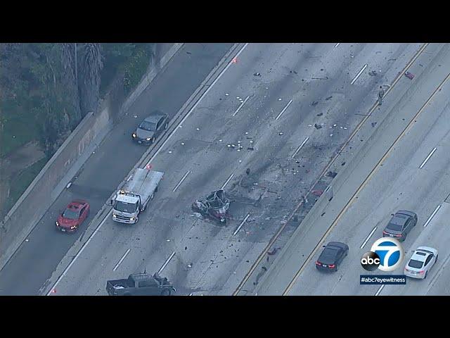 Wrong-way driver killed in crash on 101 Freeway