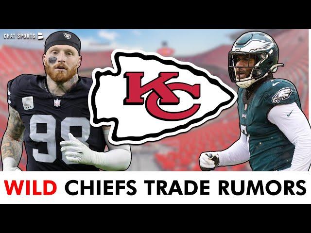 WILD Kansas City Chiefs Trade Rumors On Acquiring Maxx Crosby & Haason Reddick | NFL Trade Deadline