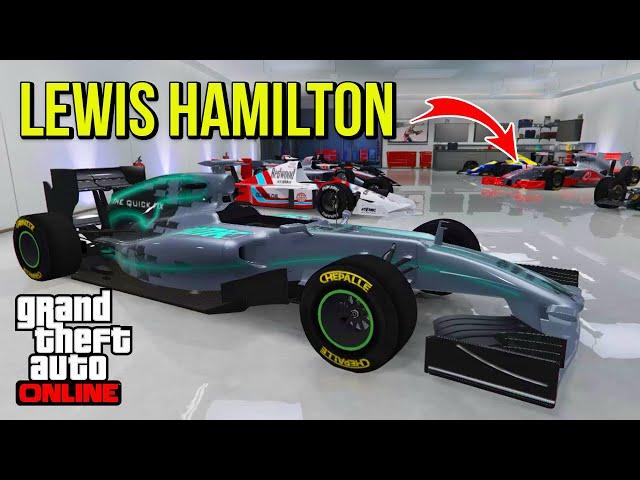 Ultimate F1 Garage in GTA 5 Online [REAL LIFE Builds]
