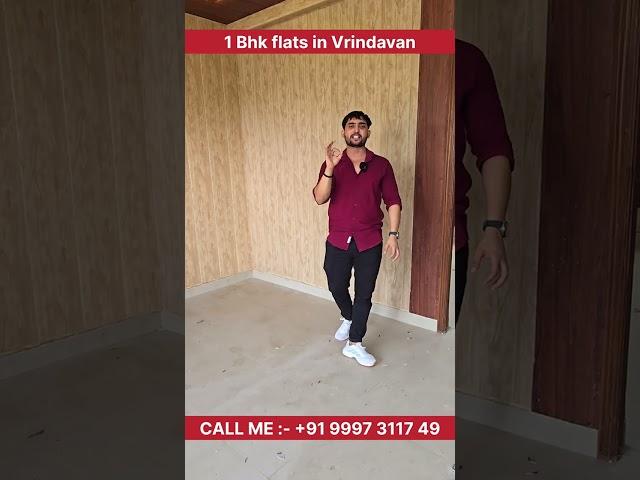 1BHK Fully Furnished Flats in Vrindavan || low budget investment in Vrindavan #shortvideo