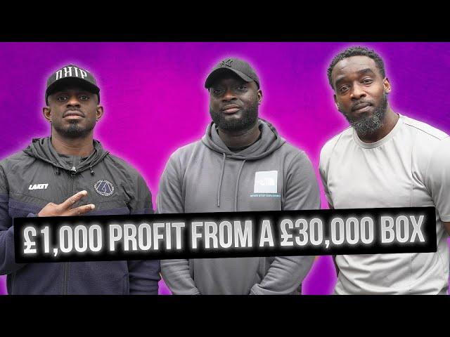 £1,000 PROFIT FROM A £30,000 BOX & ARE TRAPPERS COOLER THAN BUSINESSMEN?