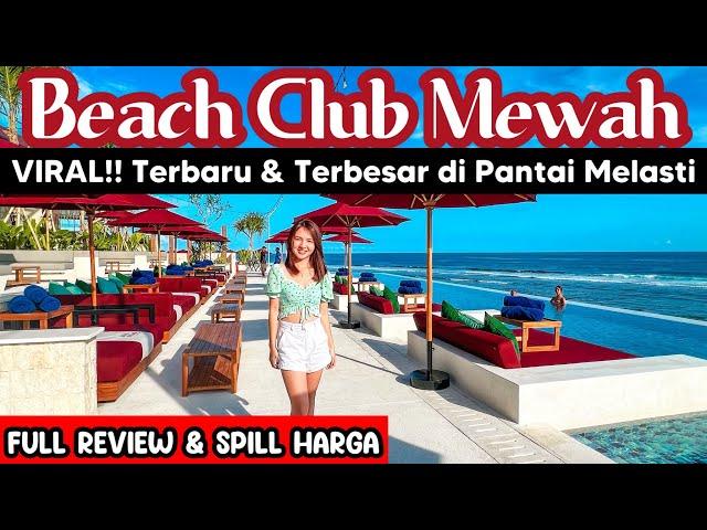 TERMEGAH DI MELASTI BALITERBARU DAN VIRAL WHITE ROCK BEACH CLUB BALI