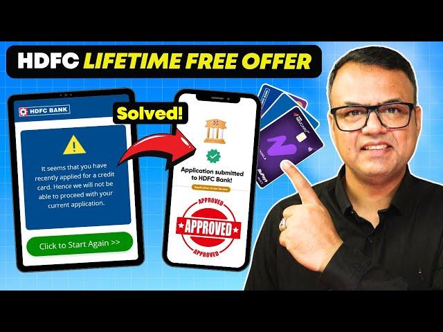 How to Apply HDFC Life Time Free Credit Cards | HDFC Swiggy, Tata Neu Plus, Tata Infinity, Freedom