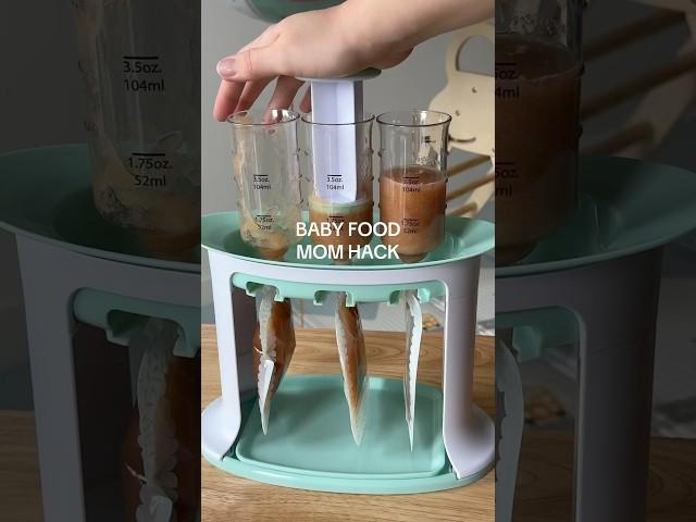 Baby food mom hack! Find in my bio under ‘cooking essentials’️ #baby #momhack #momlife #momtips