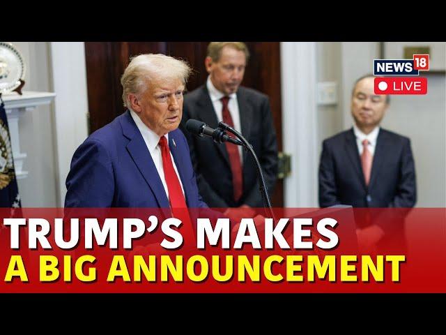 LIVE: U.S. President Donald Trump Makes Investment Announcement from the White House | N18G