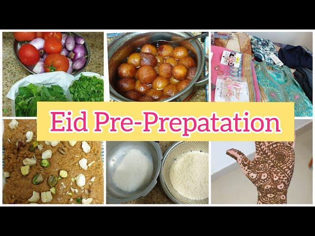 EID UL FITR PRE PREPARATION VLOG RAMADAN 2019 ~ HOW TO MAKE MILK BURFI & GULAB JAMUN RECIPE IN TAMIL