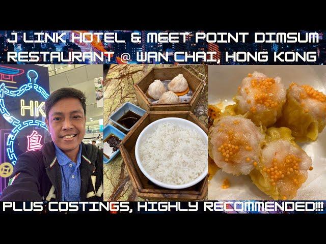 HONG KONG WAN CHAI J LINK HOTEL ROOM TOUR + MEET POINT AUTHENTIC DIMSUM RESTAURANT - CJ CARPIO