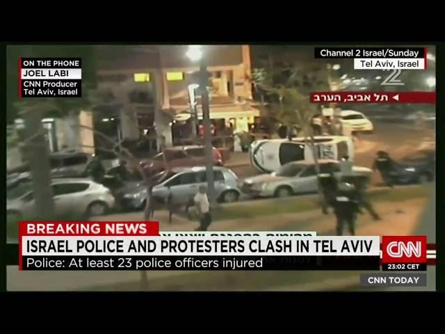 CNN's Joel Labi live from Tel Aviv riots