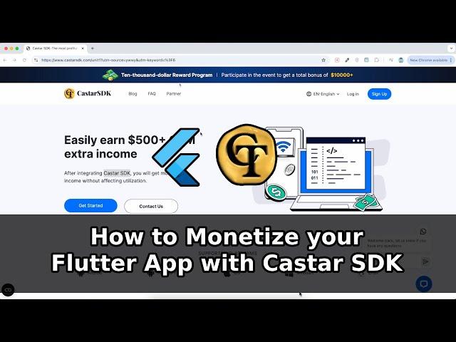 How to Monetize your Flutter App with Castar SDK