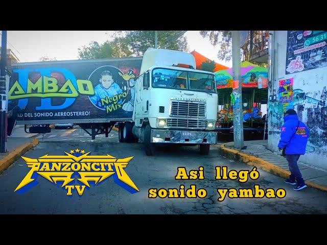 SONIDO YAMBAO, así se instalaron en SAN FRANCISCO TLANEPANTLA