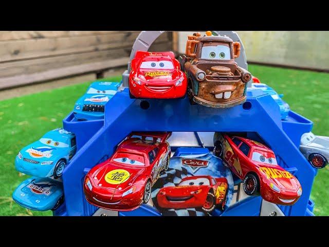 Disney Pixar Cars Lightning Mcqueen, Dinoco, Mater, Hudson, Axlerod, Finn, Frank, Guido, Mack, Shu