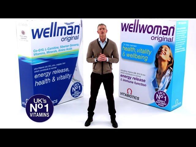 Vitabiotics Wellman i Wellwoman TV Reklama - Mark Foster