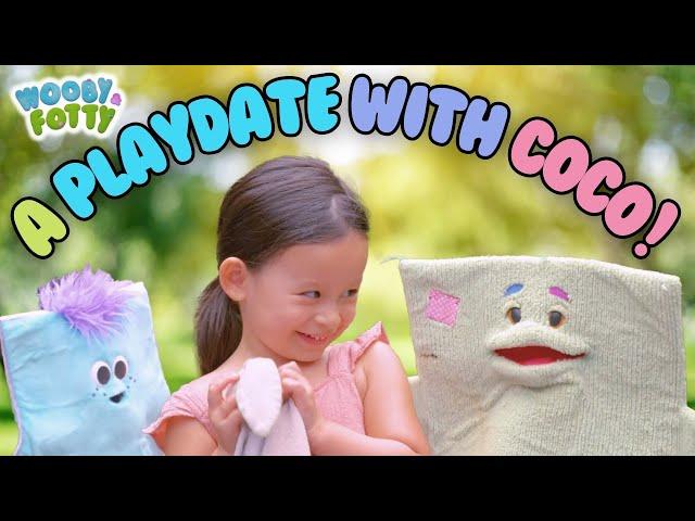 Wooby & Fotty Count With Their Friend Coco! - Talk to Kids - Learn to count - Pre School Puppet Show