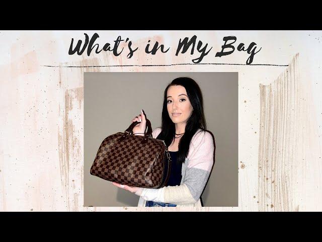 WHAT'S IN MY BAG - LV SPEEDY 30