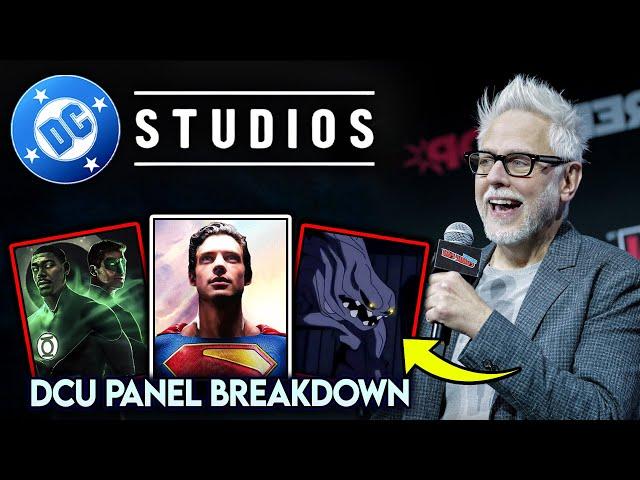 Every HUGE Detail We Learned From James Gunn's DCU Panel at NYCC!!