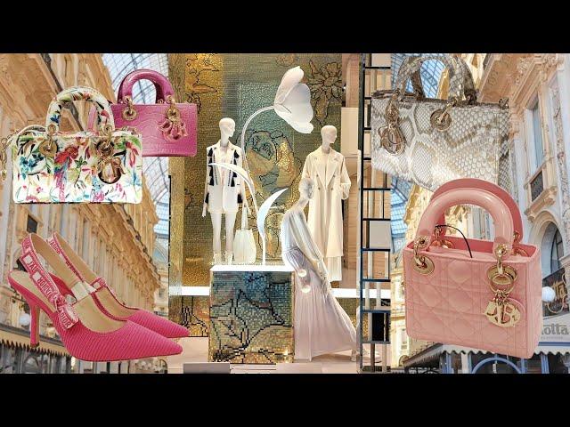 Shopping in Milan: DIOR, Max Mara, Brunello Cucinelli, Aquazzura, Loewe.. Luxury Shopping Vlog 2024.