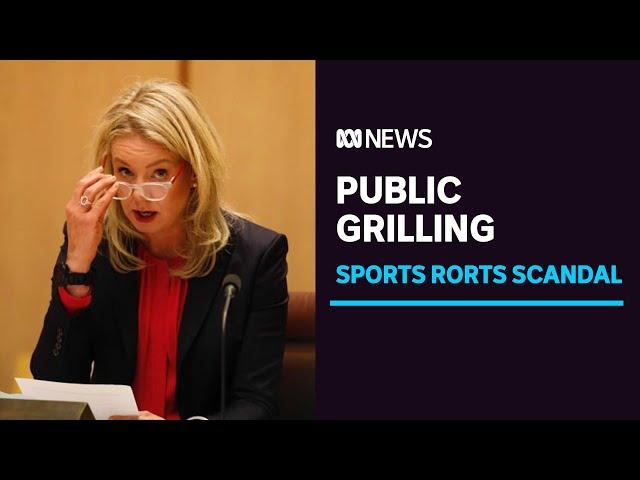 Bridget McKenzie 'proud' of sports grants program, accepts 'I'm responsible' for failings | ABC News