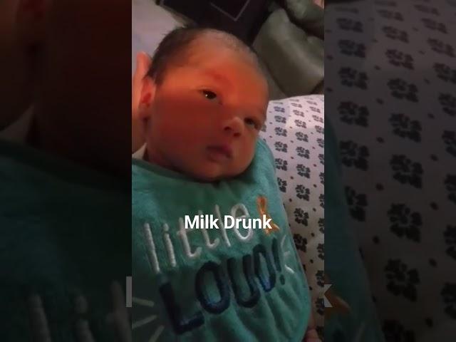 Milk Drunk! #baby #babyboy #cute #cutebaby #milkdrunk